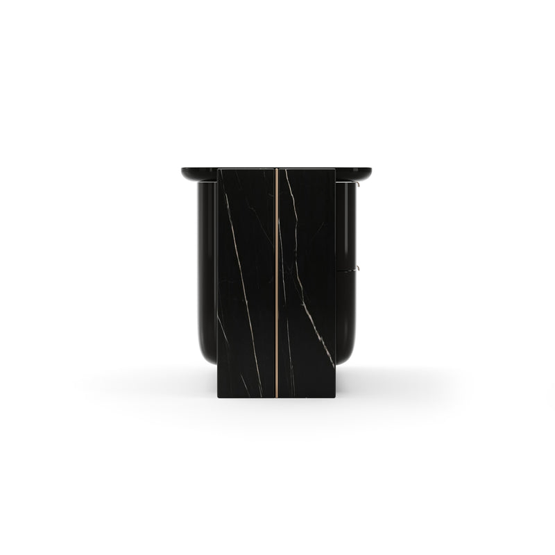 Overlap Large Nightstand Dark