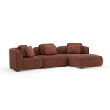 Sasso Right Chaise Sec Large - Saffron - primary image