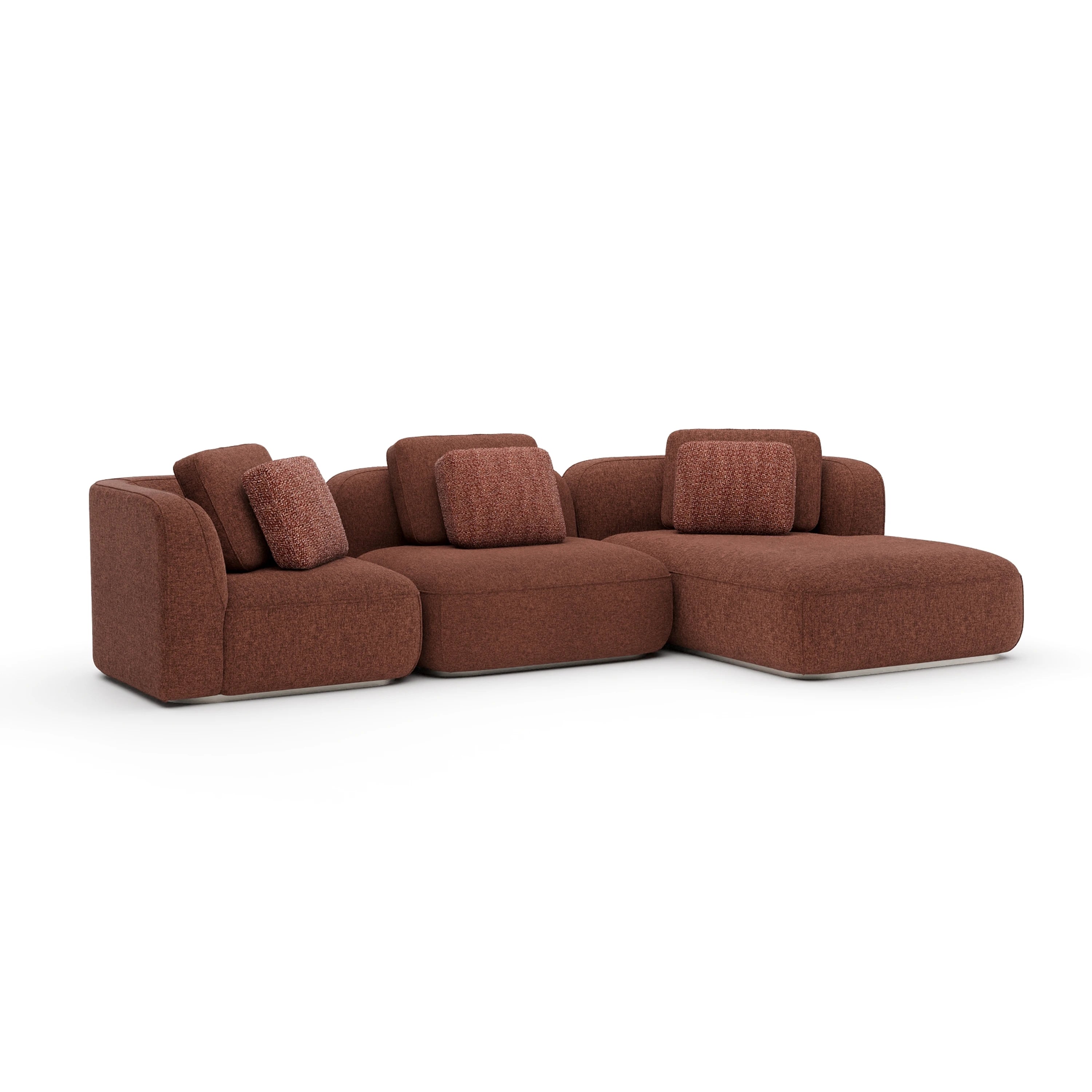 Sasso Right Chaise Sec Large - Saffron - primary image