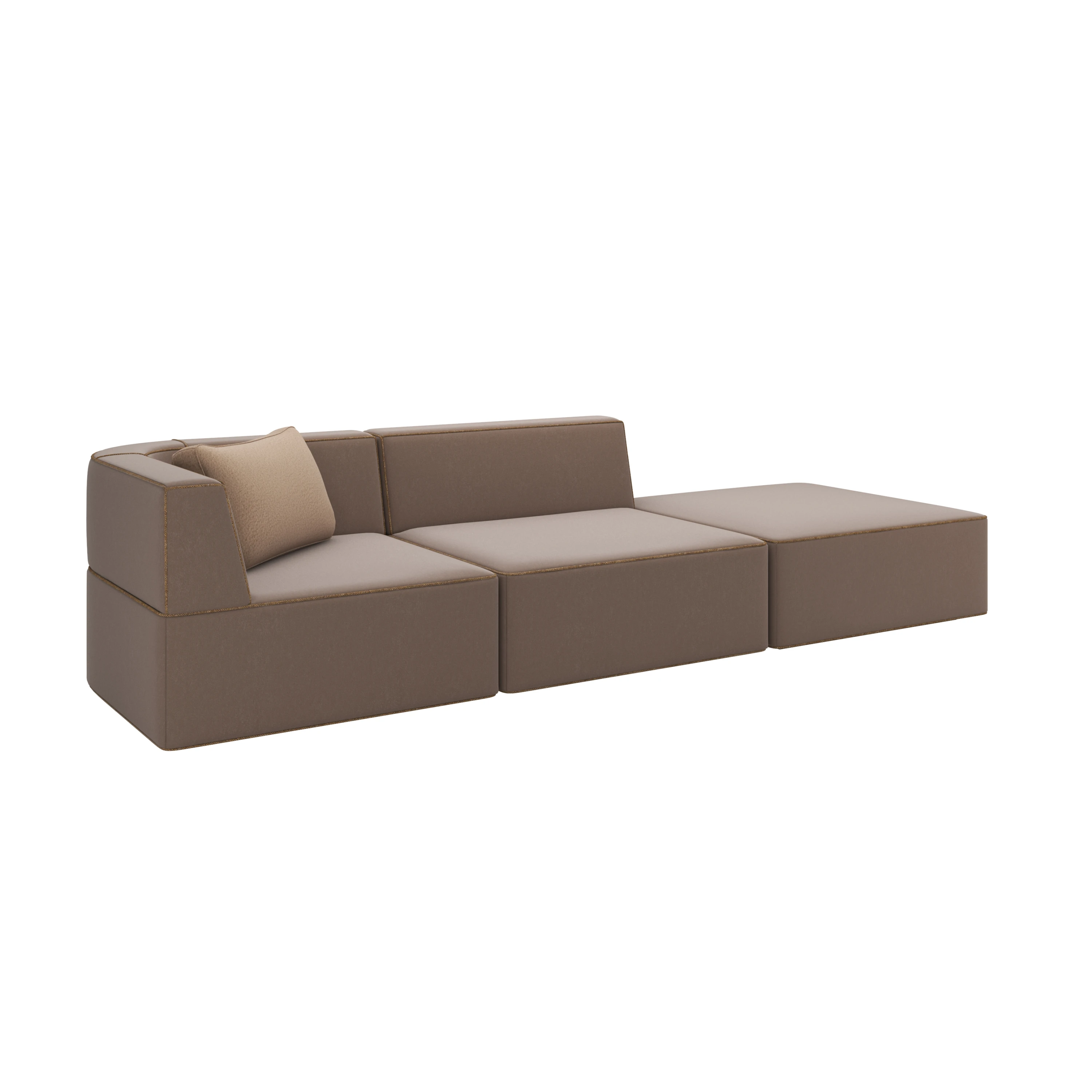Marbella 3Pc Sectional - primary image