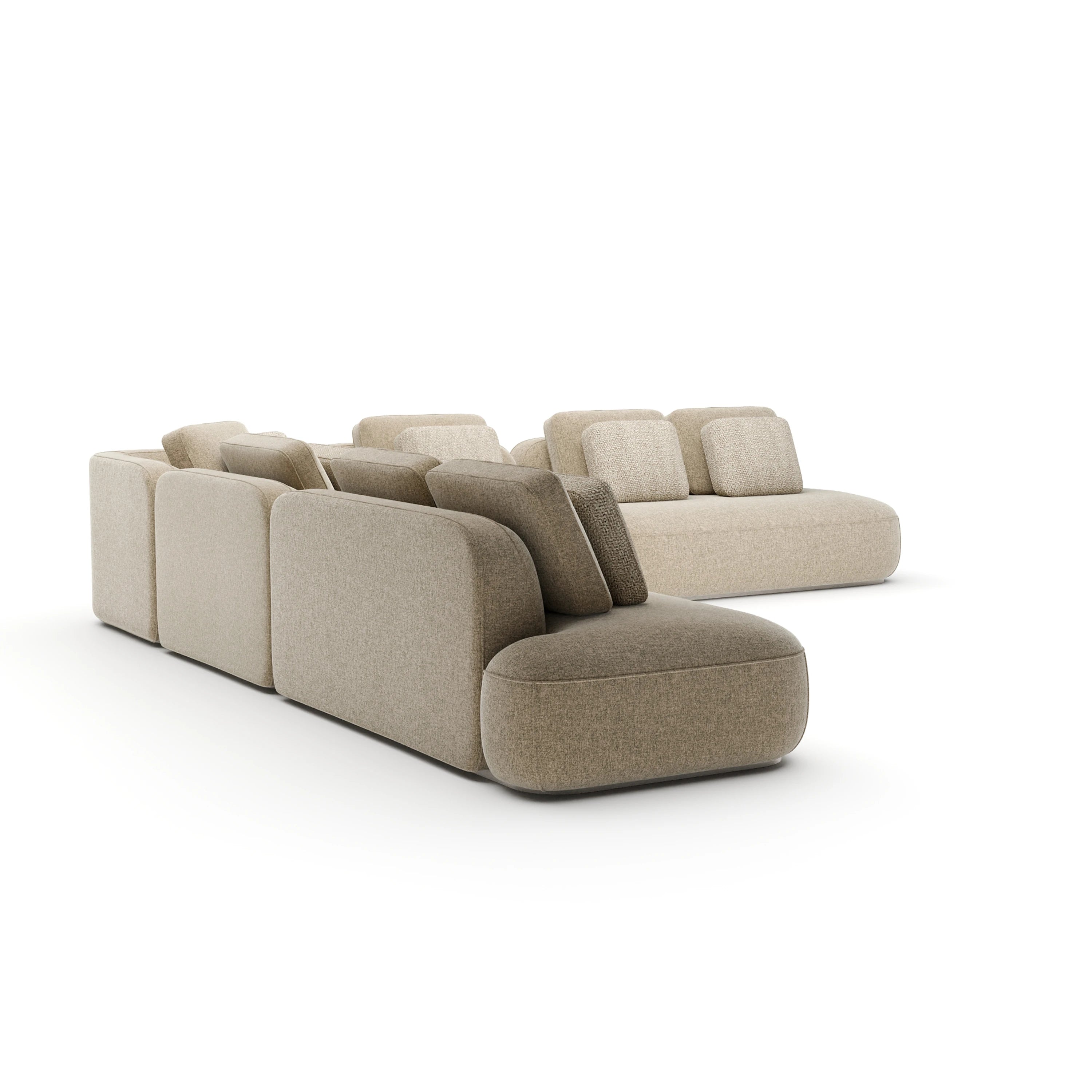 Sasso Ex Large L Sec - Oatmeal - 2nd angle