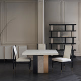 Unity Dark Dining Chair in room - angle 1