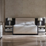 Slow Wave Qn/Kg Bed Wing Panels in room - angle 3.0