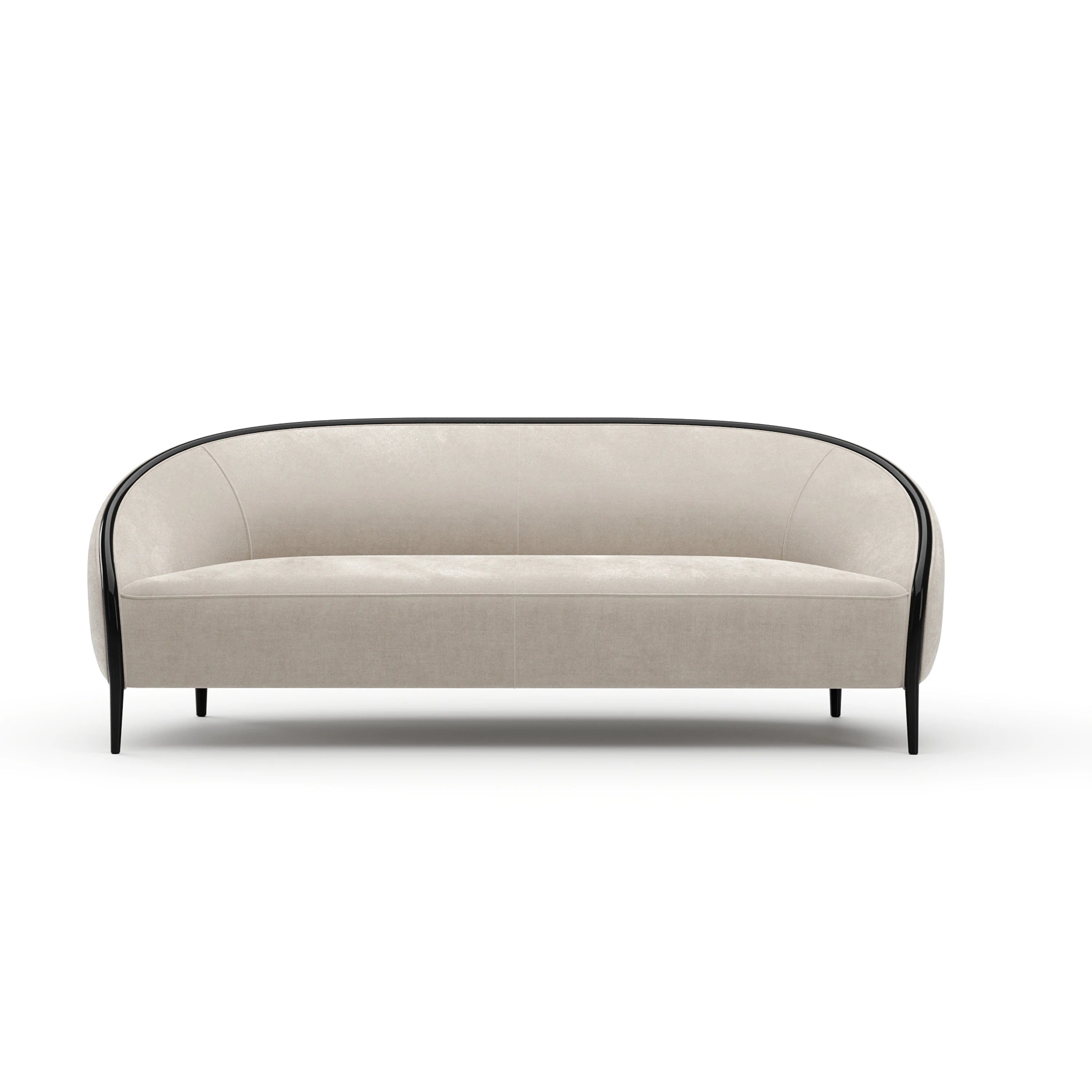 Petit 90" Small Sofa - Ivory - primary image sku=UPH-426-114-B
