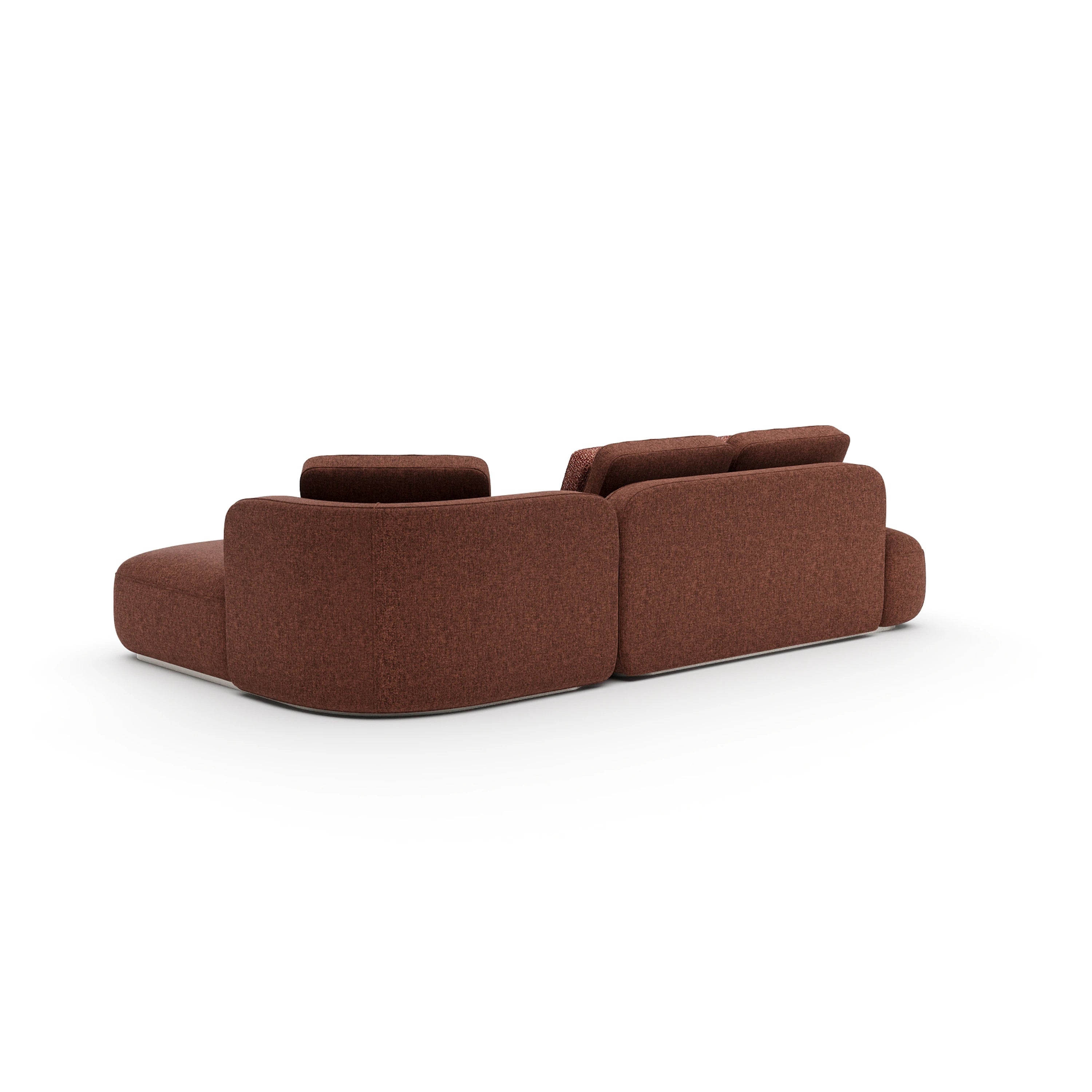 Sasso Armless Rt Chaise Sec - Saffron - 3rd angle