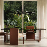 Precipice Uph Dining Chair Saffron in room - angle 1