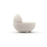 Jagger Swivel Chair - Ivory - 2nd angle