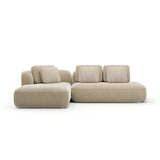 Sasso Armless Lf Chaise Sec - Oatmeal - primary image