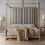 Pinstripe Light Bed - King in room - angle 1