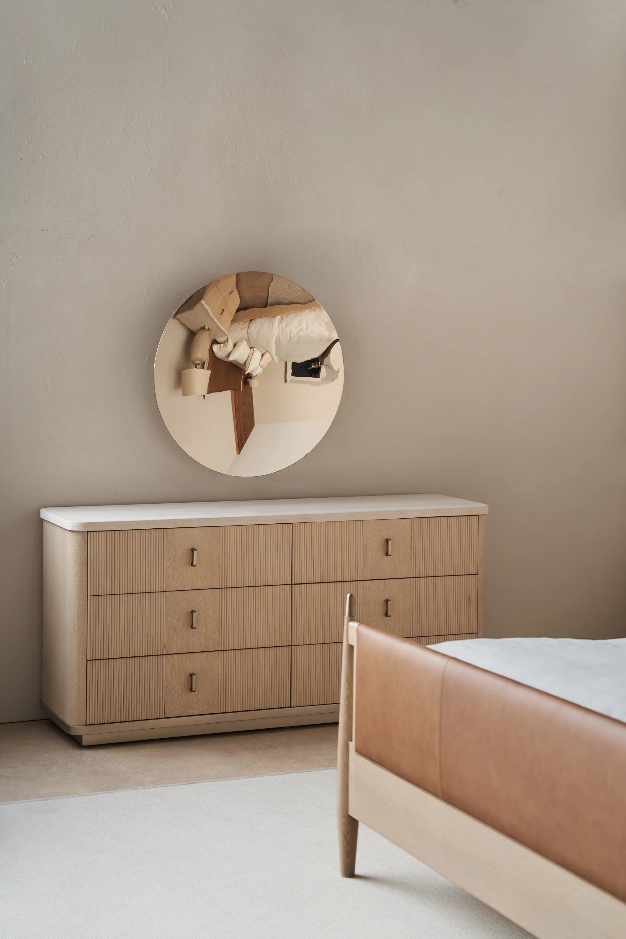 Rhythm Dresser in room - angle 1