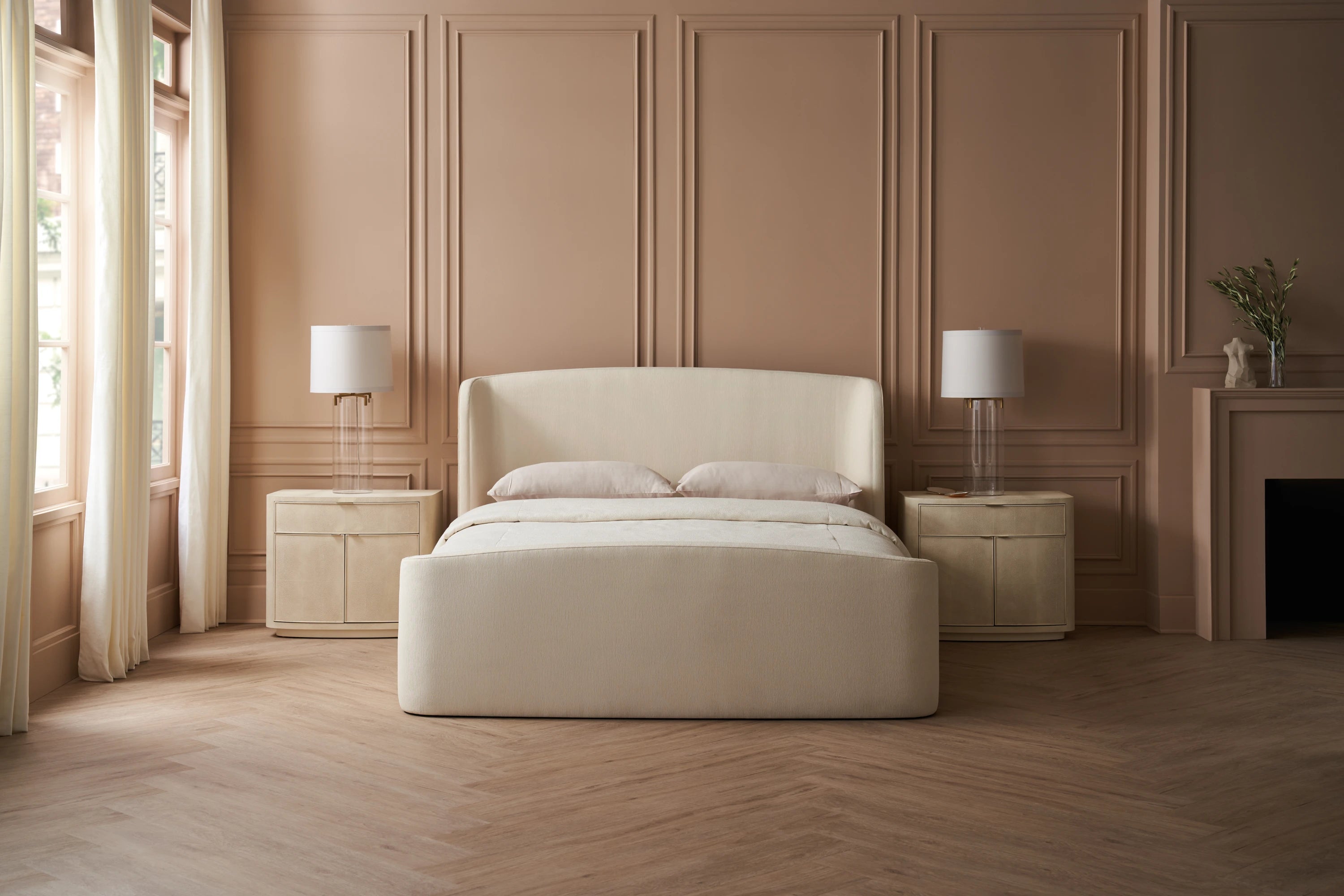 Simply Perfect Nightstand in room - angle 3.0