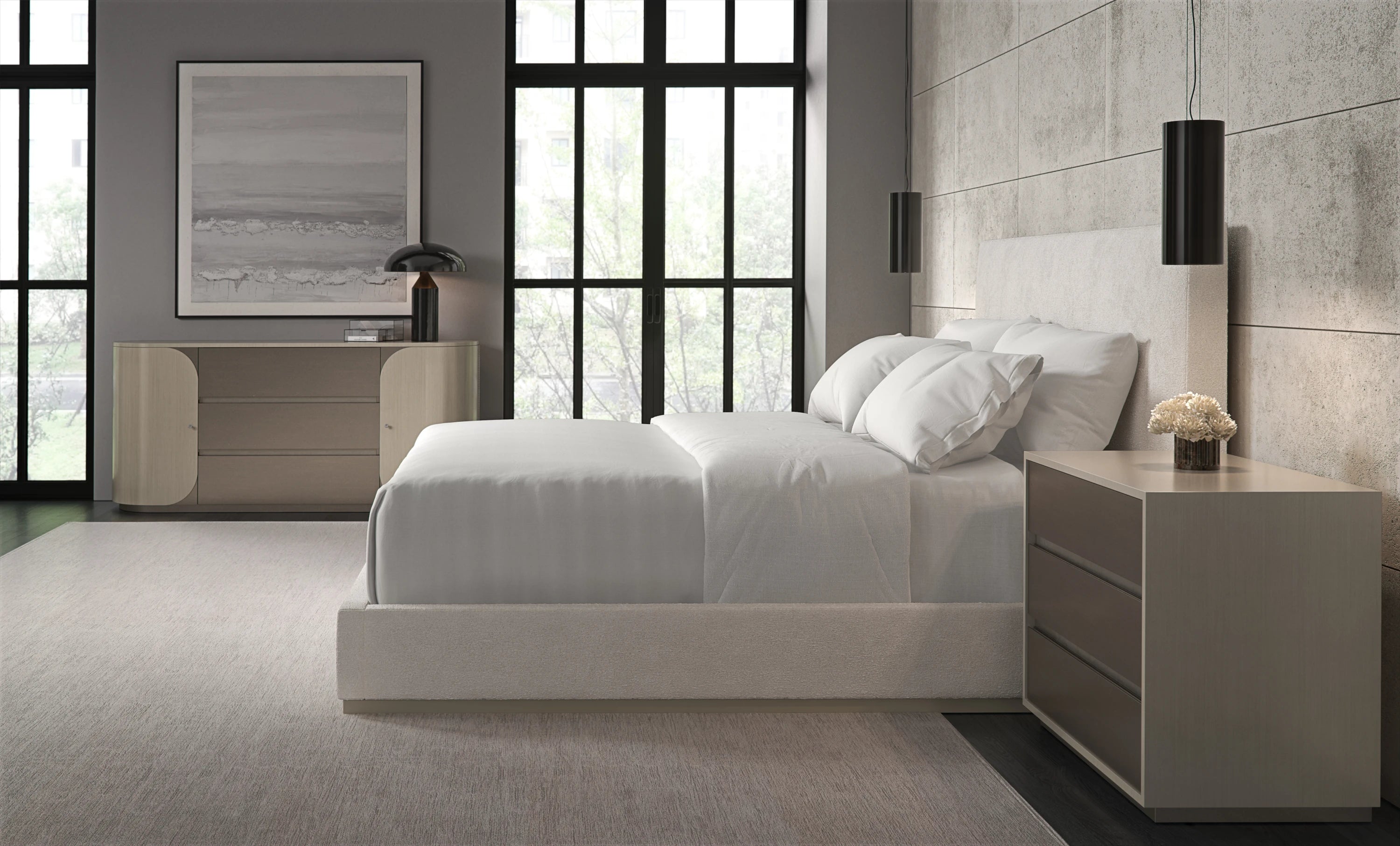 The Boutique Bed - Queen in room - angle 1