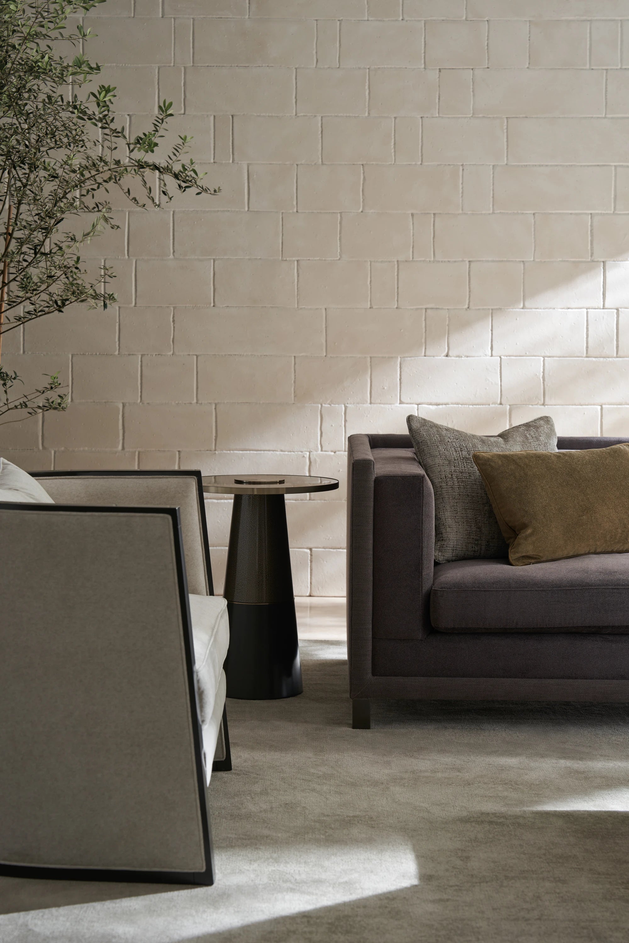 Tuxedo Sofa in room - angle 4.0