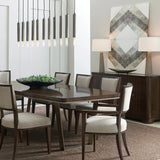 Streamline Dining Table in room - angle 1