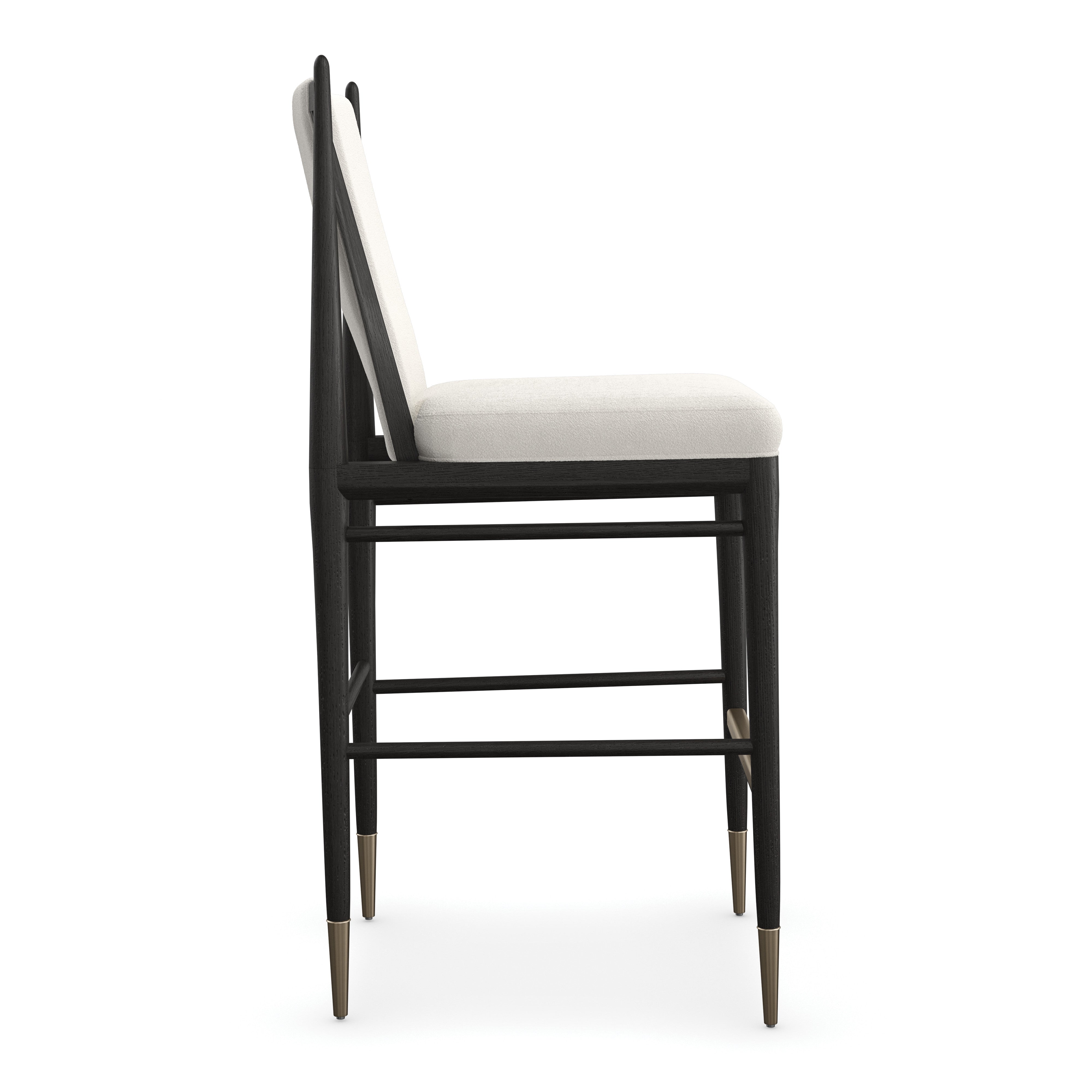 Unity Dark Bar Stool - angle 9
