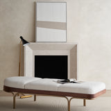 Rhythm Chaise in room - angle 1