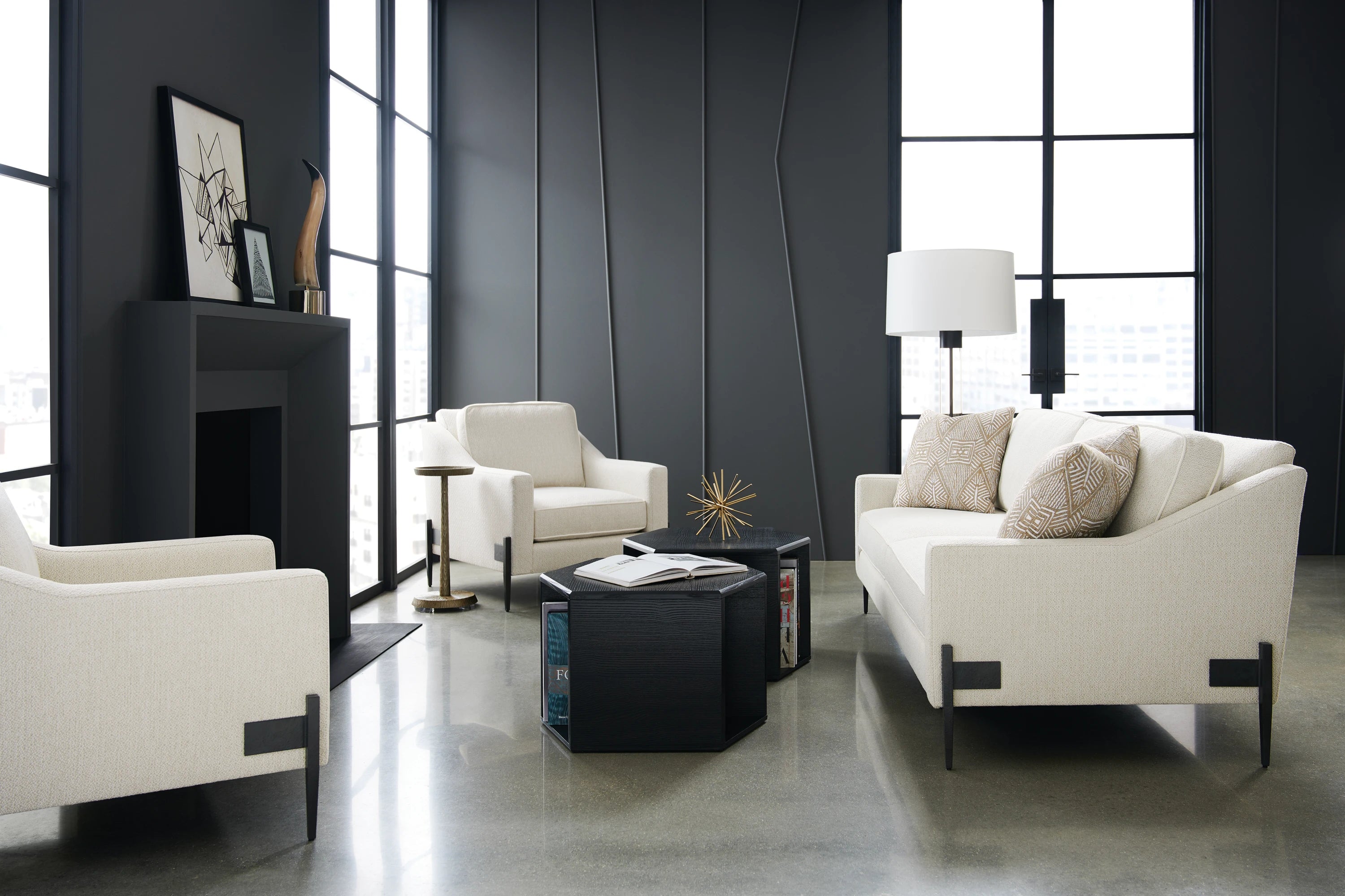 Remix Chair in room - angle 1