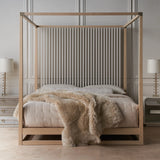 Pinstripe Light Bed - King in room - angle 7.0